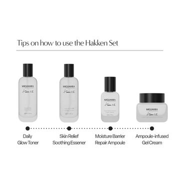 [MIGUHARA] Hakken Vegan Skincare Set