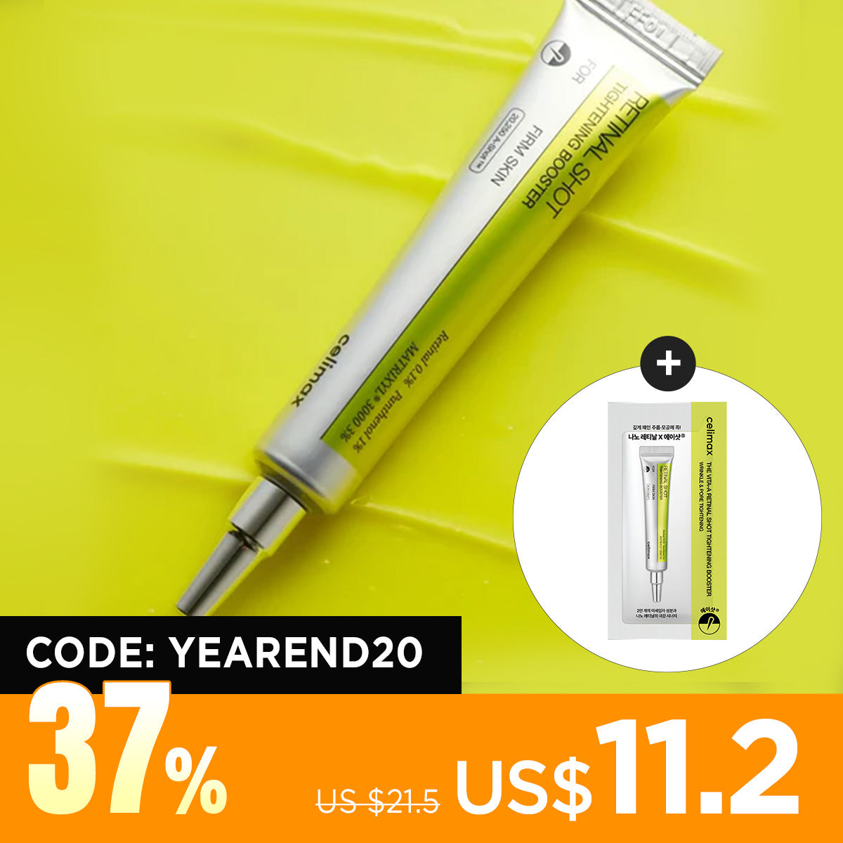 [celimax] THE Vita-A Retinal Shot Tightening Booster 15ml + Free Gift