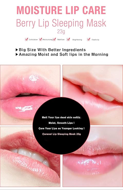 [CARE:NEL] Berry Lip Night Mask 23g
