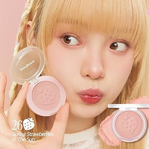 [Peripera] Pure Blushed Sunshine Cheek 026 Fluffy Berry (Soft Berry)