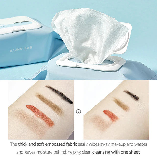 [ROUND LAB] 1025 Dokdo Pore-Reset Cleanser Set (Cleansing Tissue + Cleansing foam) *Special Price*