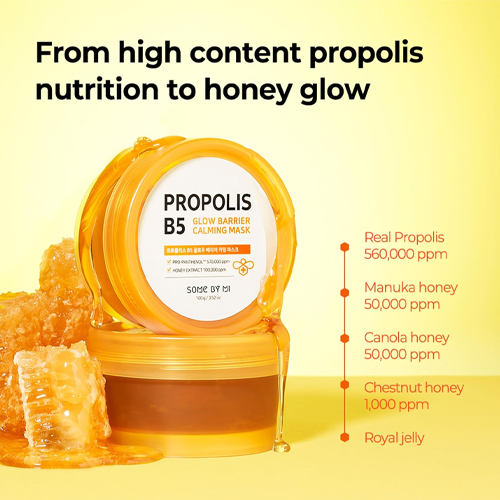 [SOMEBYMI] Propolis B5 Glow Barrier Calming Mask 100ml