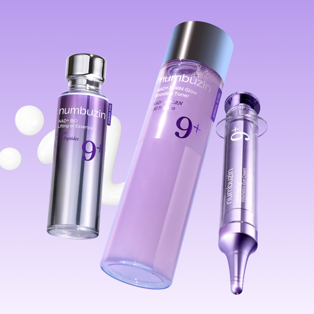 MOIDA SET [Numbuzin] No.9 Firming Routine (Toner + Essence + Eye cream) *Special Price*
