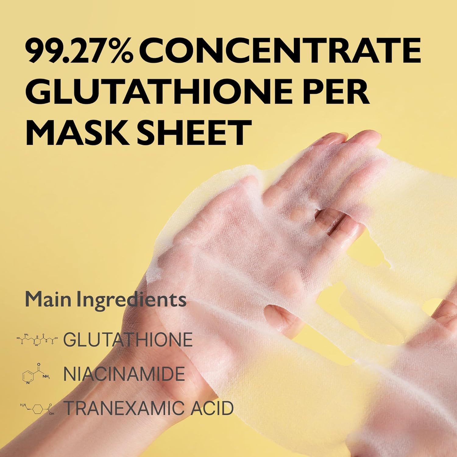 [Genabelle] Glutathione Brightening Ampoule Mask 25ml (5ea)