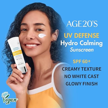 [AGE20'S] UV Defense Hydro Calming Sunscreen Twin Pack Set 50ml