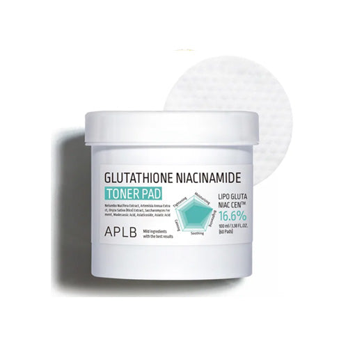 [APLB] Glutathione Niacinamide Toner Pad (60 pads)