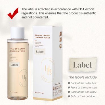 [HEVEBLUE] Salmon Caring Centella Toner 200ml