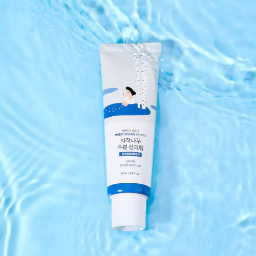 [ROUND LAB] Birch Moisturizing Sunscreen UVLock SPF 45+ 50ml + FREE GIFT