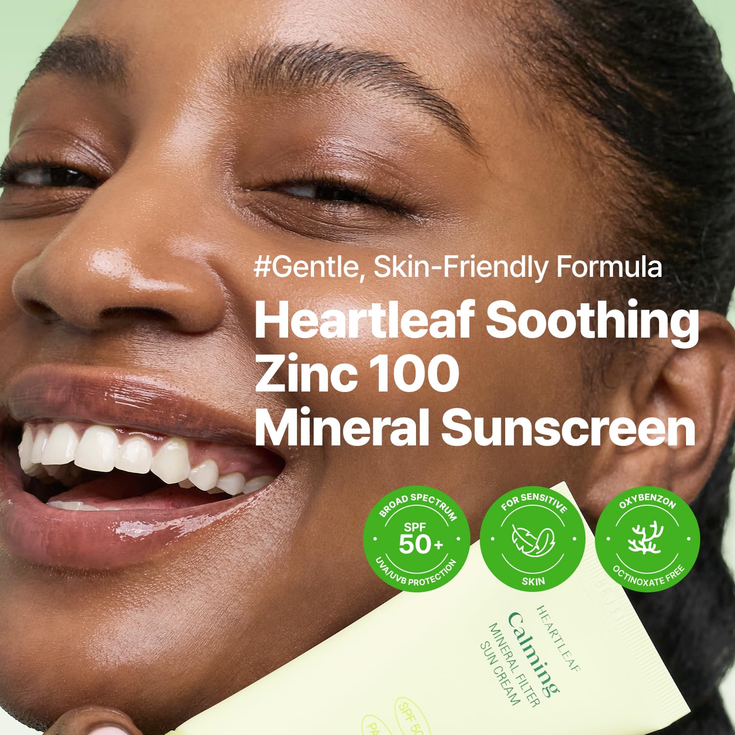 [Goodal] Heartleaf Soothing Mineral 100 Sunscreen 50ml