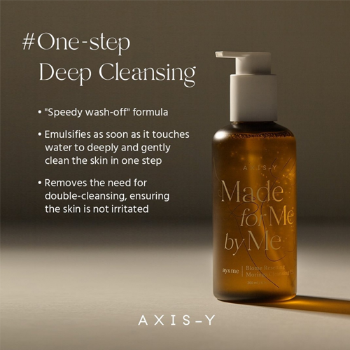 [AXIS-Y] Biome Resetting Moringa Cleansing Oil 200ml