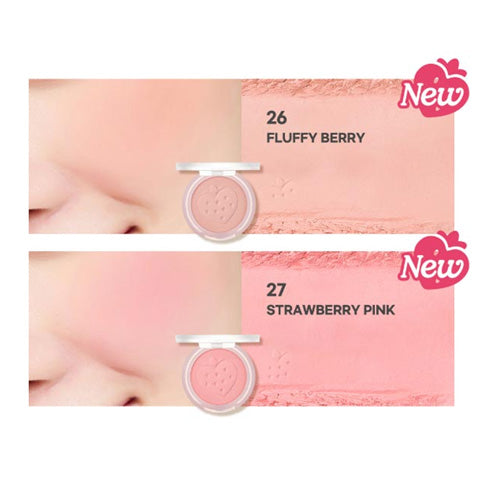 [Peripera] Pure Blushed Sunshine Cheek Soft Berry Edition (2 colors)