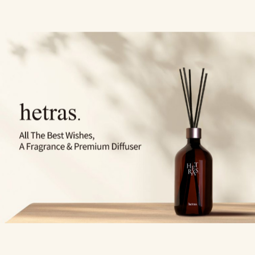 [hetras] Premium Diffuser (500ml*2ea) (15 types)