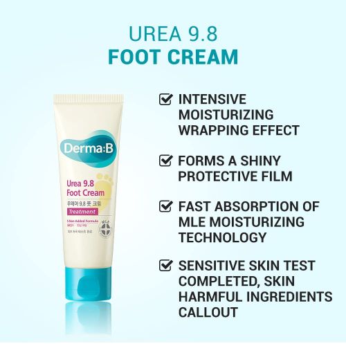 [Derma-B] Urea 9.8 Foot Cream 80ml