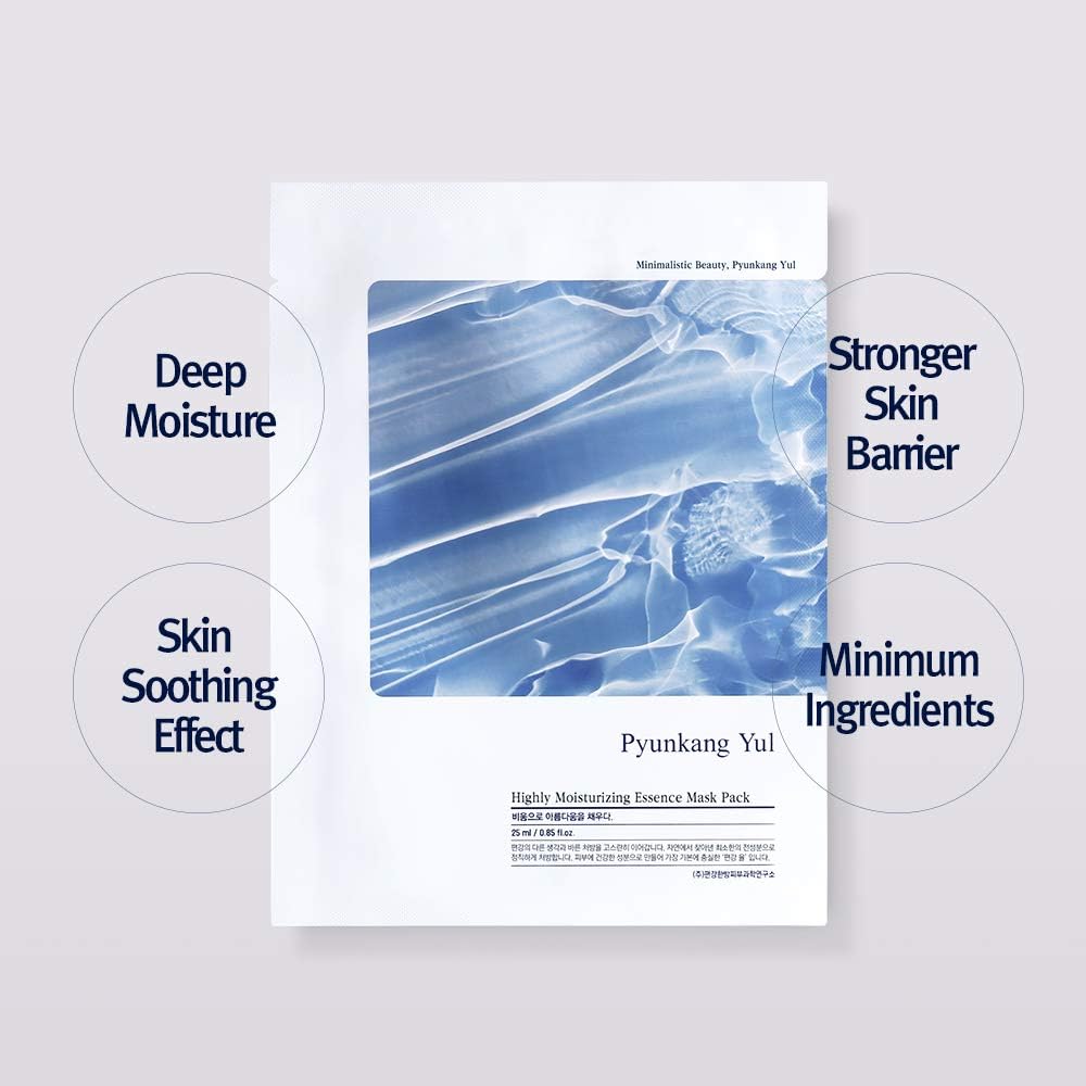 [Pyunkang Yul] Highly Moisturizing Essence Mask Pack (10ea)