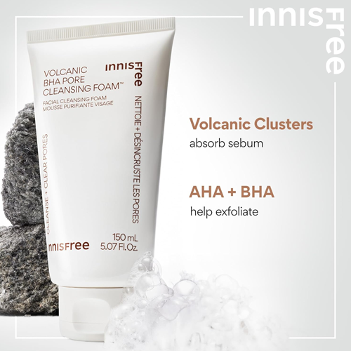 [Innisfree] Volcanic BHA Pore Cleansing Foam 150ml