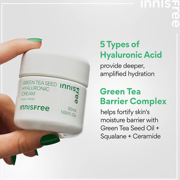 [Innisfree] Green Tea Seed Hyaluronic Cream 50ml