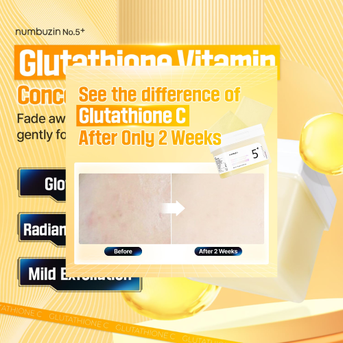 *MOIDA SET* [numbuzin] No.5+ Glutathione Skincare Duo (Serum + Toner Pads)