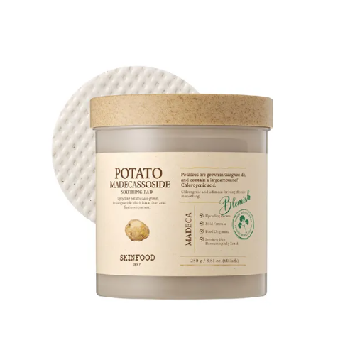 [Skinfood] Potato Madecassoside soothing Pad (60ea)