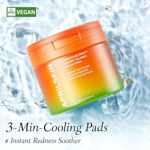 [APRILSKIN] Carrotene IPMP Instant Calming Serum Pads