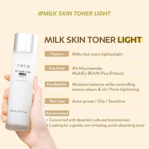 *SPECIAL PRICE*[TIRTIR] Milk Skin Toner Light 150ml