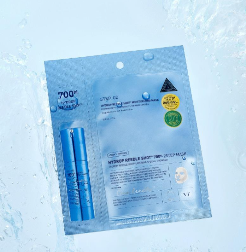 [VT Cosmetics] Hydrop Reedle Shot 700hL 2-Step Mask (1ea)