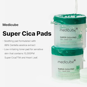 [Medicube] Super Cica Toner Pad (70ea)