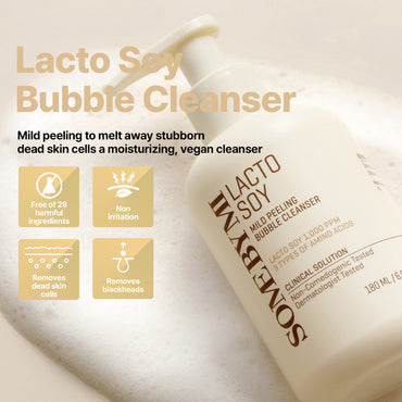 [SOMEBYMI] Lacto Soy Mild Peeling Bubble Cleanser Foam 100ml
