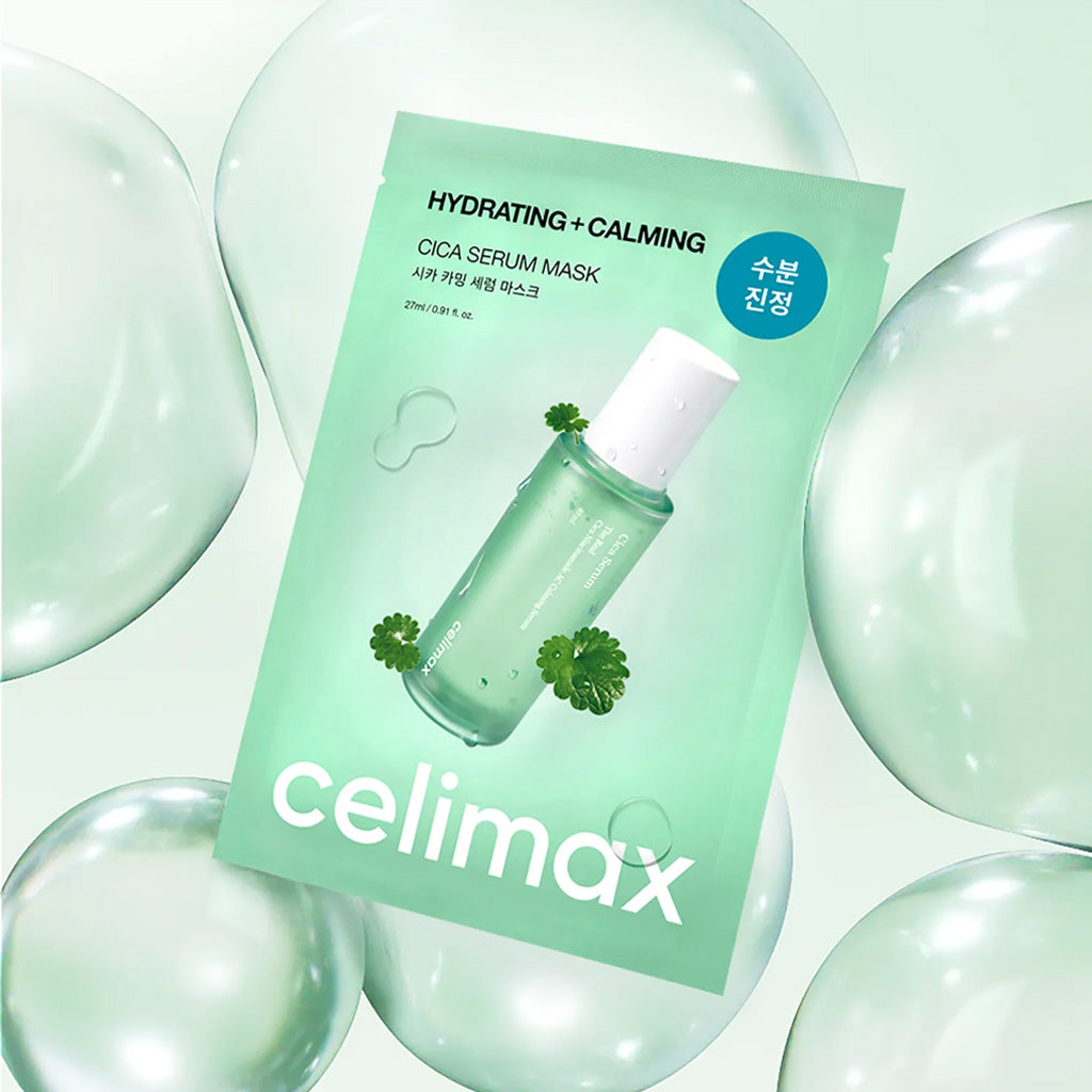 [celimax] *renewal* The Real Cica Calming Serum Mask (10ea)