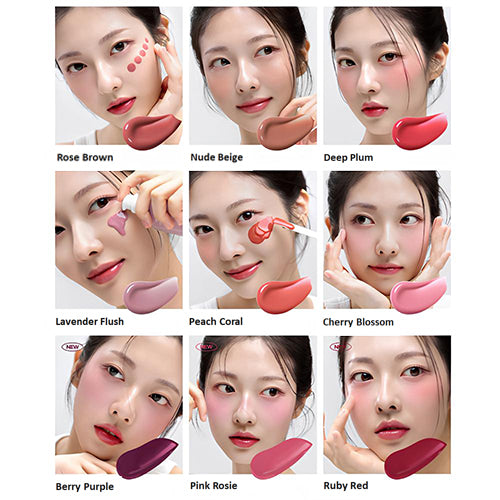 [House of Hur] *mini* Moist Ampoule Blusher 10ml (9 colors)