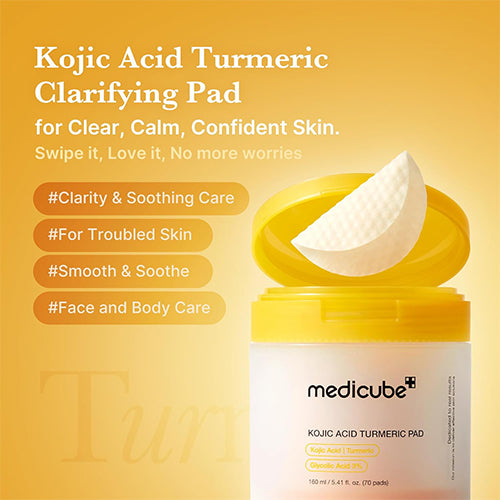 [MEDICUBE] Kojic Acid Turmeric Pad (70ea)
