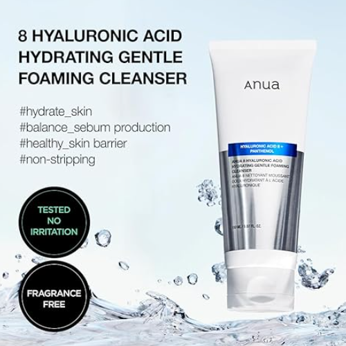 [Anua] 8 Hyaluronic Acid Hydrating Gentle Foaming Cleanser 150ml