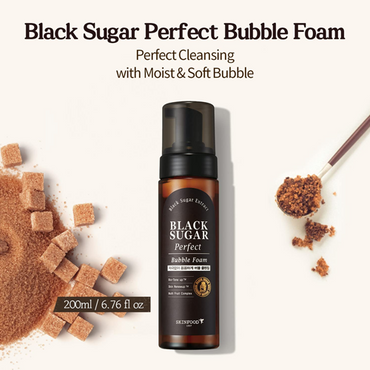 [Skinfood] Black Sugar Perfect Bubble Foam 200ml