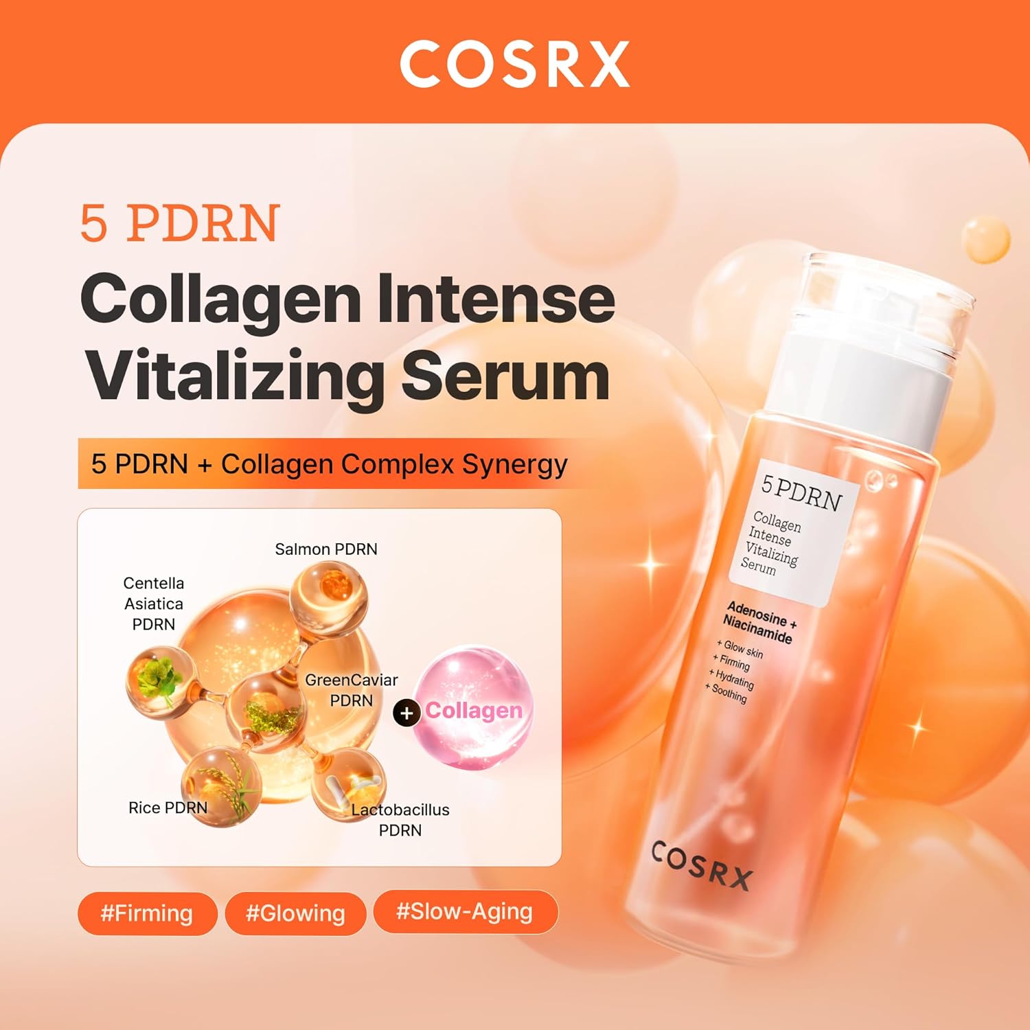 [COSRX] 5 PDRN Collagen Intense Vitalizing Serum 100ml
