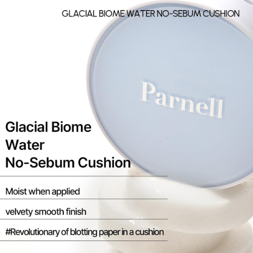 [PARNELL] Glacial Biome Water No-Sebum Cushion 10ml