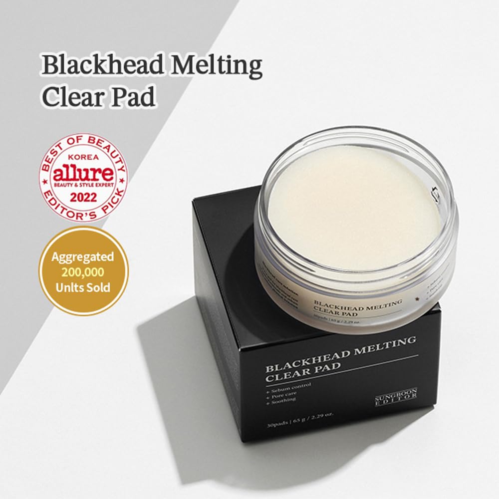 [SUNGBOON EDITOR] Blackhead Melting Clear Pad (30pads)