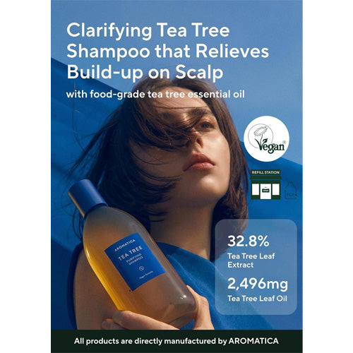 [aromatica] Tea tree Purifying Shampoo 400ml