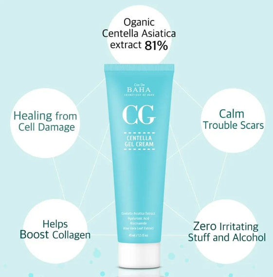 [Cos De Baha] Centella Gel Cream 45ml