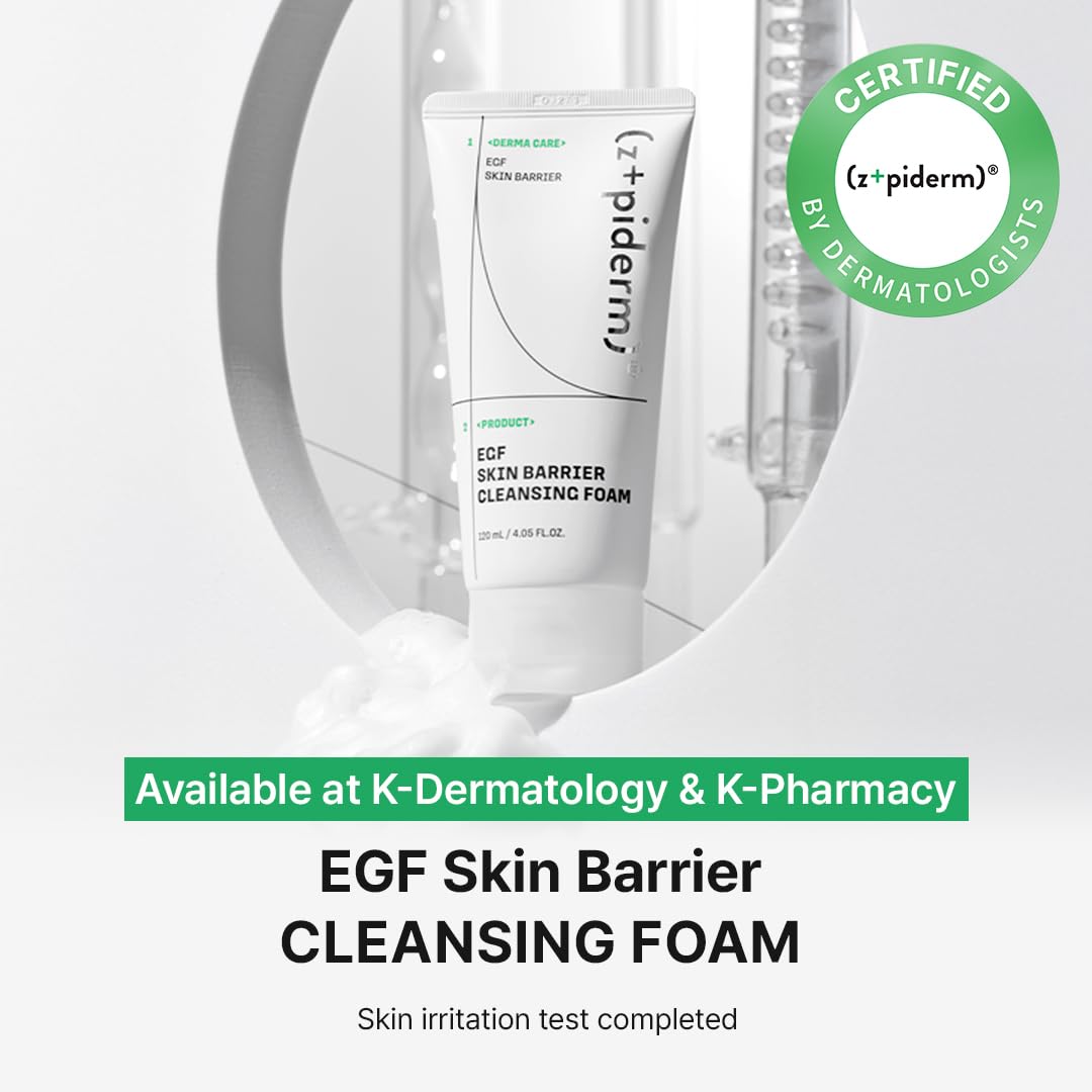 [zipiderm] EGF Skin Barrier Cleansing Foam 120ml