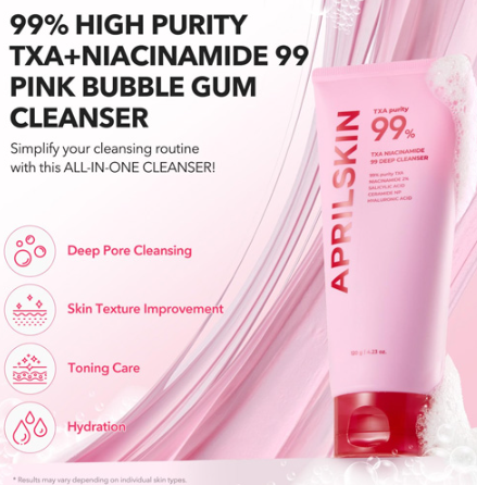 [APRILSKIN] TXA Niacinamide 99 Deep Cleanser 120ml
