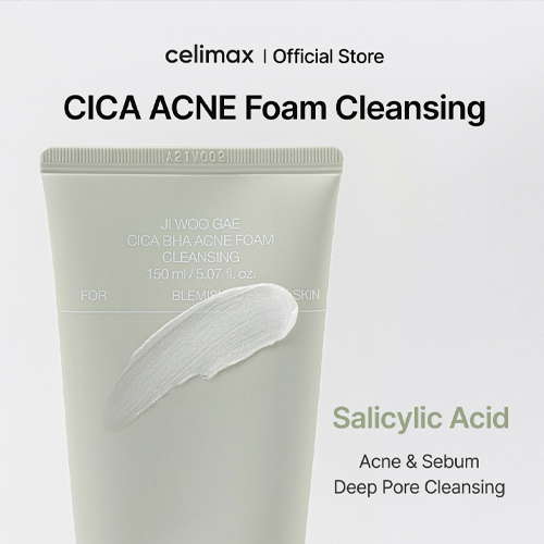 [celimax] Ji Woo Gae Cica BHA Acne Foam Cleansing 150ml