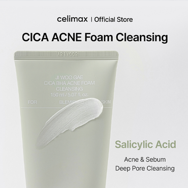 [celimax] Ji Woo Gae Cica BHA Acne Foam Cleansing 150ml