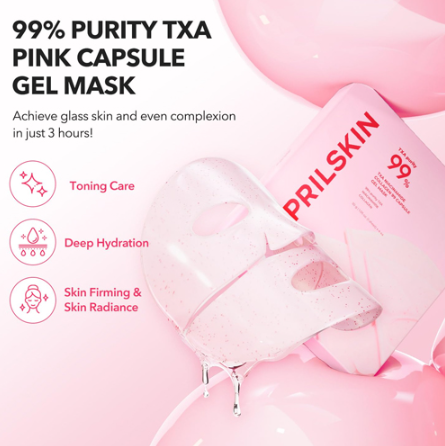 [APRILSKIN] TXA Niacinamide Collagen 99 Capsule Gel Mask (4ea)