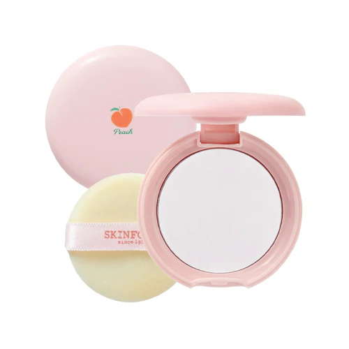 [Skinfood] Peach Cotton Pore Blur Pact 4ml