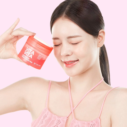 [Be The Skin] Vitavita Raspberry PDRN Toner Pad 120ml (60ea)