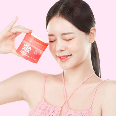 [Be The Skin] Vitavita Raspberry PDRN Toner Pad 120ml (60ea)