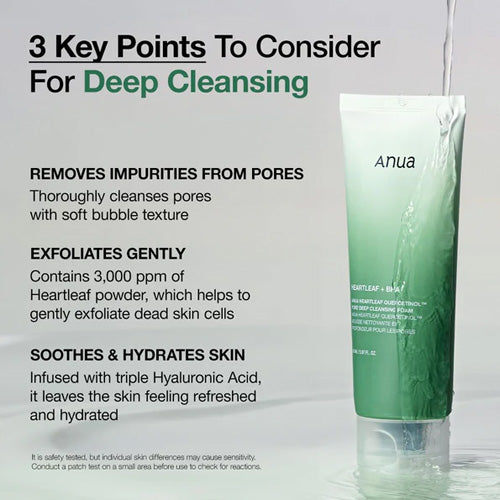 MOIDA SET [Anua] Heartleaf Pore Purifying Duo (Oil & Foam) *Special Price*