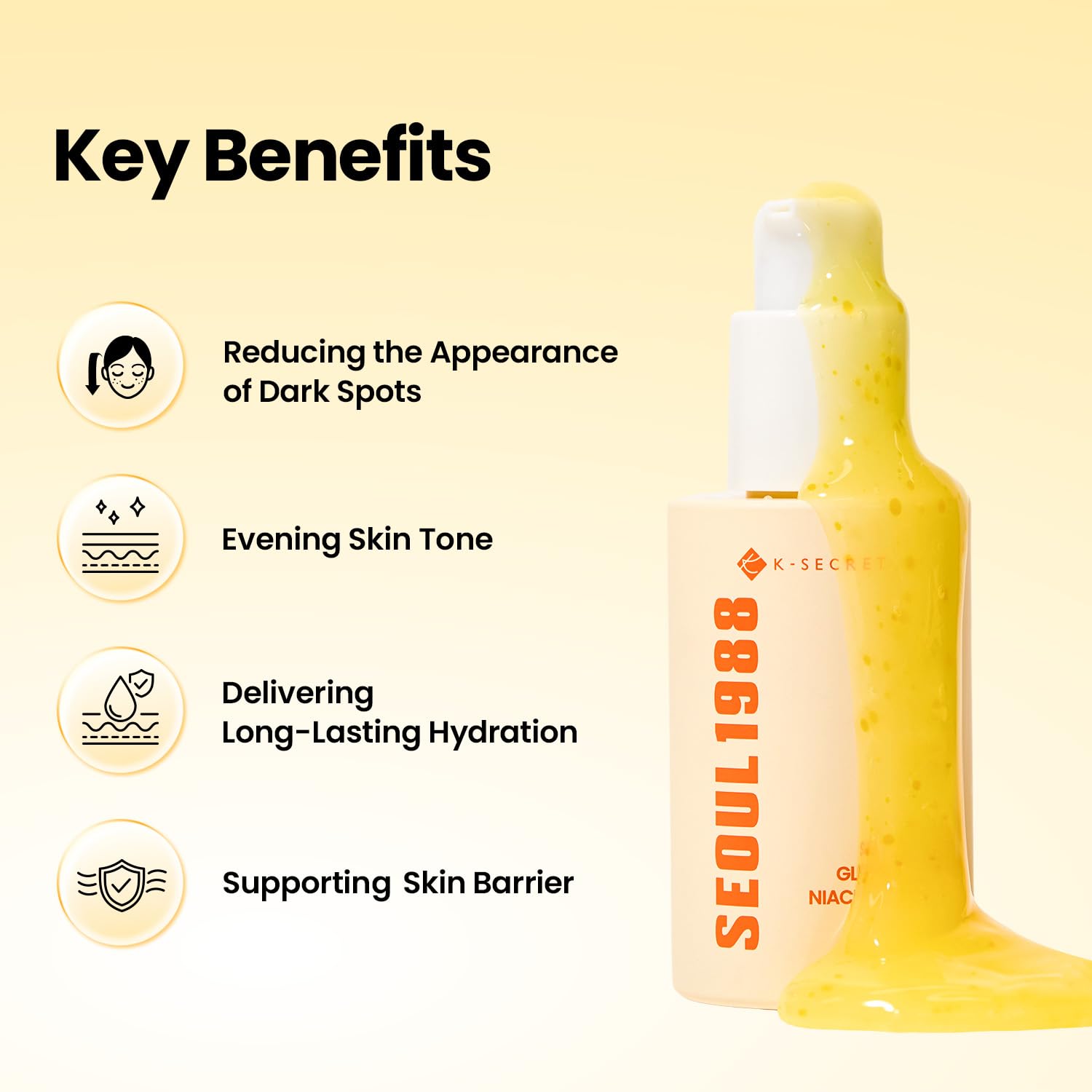 MOIDA SET [KSECRET] SEOUL 1988 Niacinamide + Yuja Set (Serum + Cream) *Special Price*