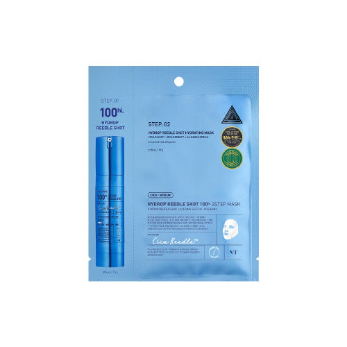 VT Cosmetics] Hydrop Reedle Shot 100hL 2 Step Mask (1ea) – MOIDA