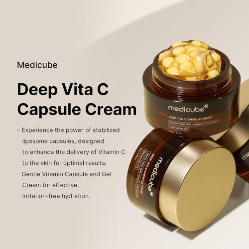 [MEDICUBE] Deep Vita C Capsule Cream Set (1ea + Sample 7ea)