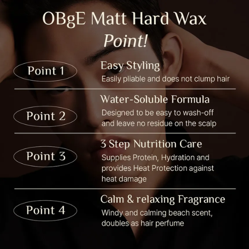 [OBgE] Matt Hard Wax 120g